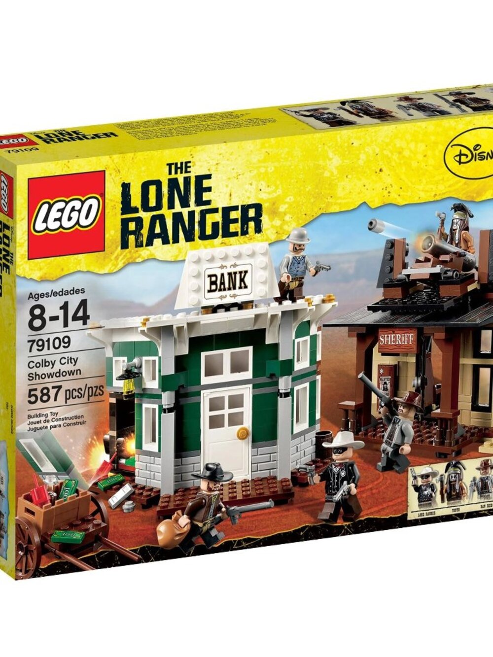 LEGO Disney/Lone Ranger 79109: Colby City Showdown.